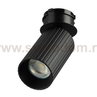 Citilux SkyPORT.10 AXEL CL512S11R Спот поворотный встраиваемый Чёрный Рифлёный