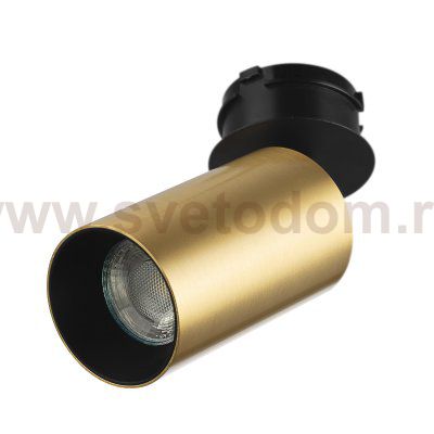 Citilux AXEL CL512S12 SKYPORT Спот поворотный встраиваемый Латунь