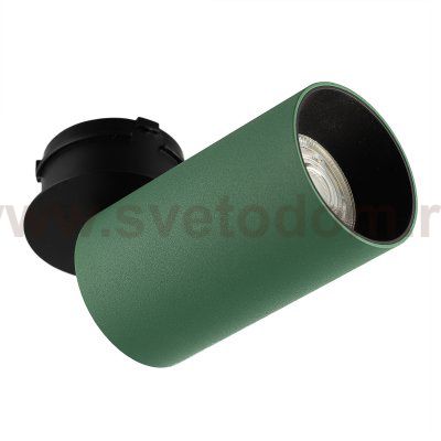 Citilux SkyPORT.10 AXEL CL512S15 Спот поворотный встраиваемый Зелёный