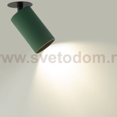 Citilux SkyPORT.10 AXEL CL512S15 Спот поворотный встраиваемый Зелёный