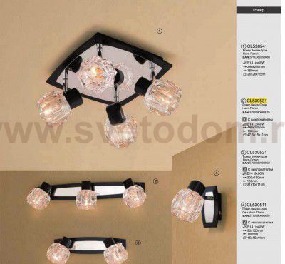 Светильник поворотный спот Citilux CL530531 Ровер