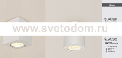 Светильник накладной Citilux CL538211 Дюрен
