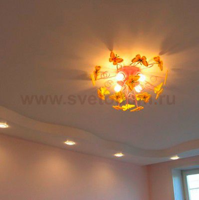 Люстра потолочная в детскую Citilux CL603142 Бабочки