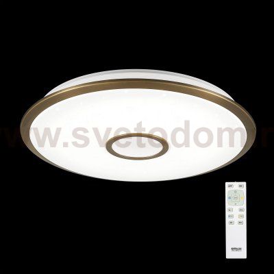 Светильник с пультом CL70383R Старлайт Бронза LED