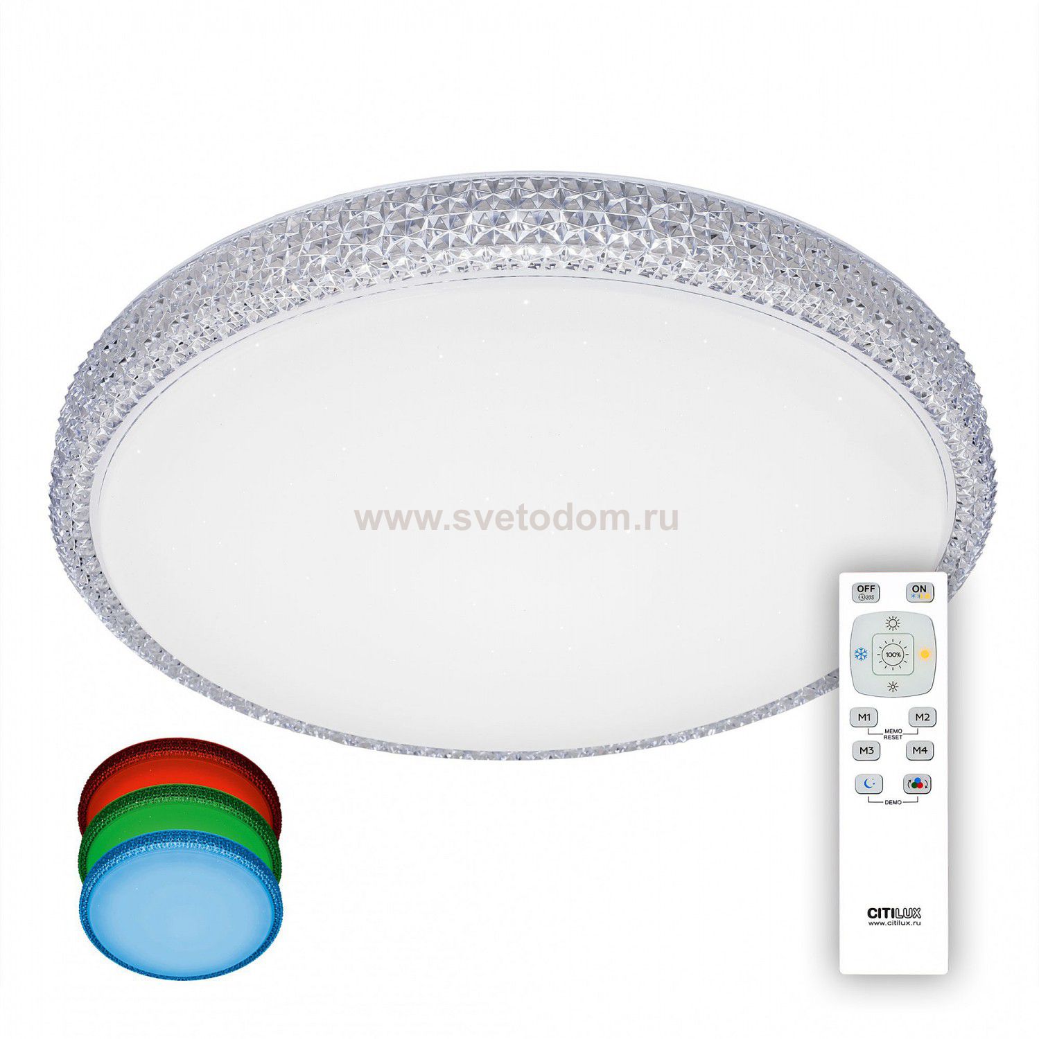 Светильник с пультом 60 Вт Citilux CL71860RGB Альпина