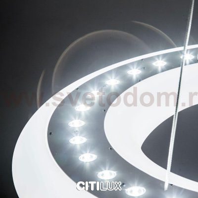 Люстра подвесная Citilux CL732660RBS Стратус