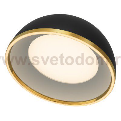 Citilux FLOOM CL736151 Светильник потолочный с пультом Чёрный+Золото