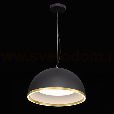 Citilux FLOOM CL736251 Светильник подвесной с пультом Чёрный+Золото