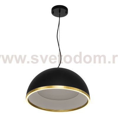 Citilux FLOOM CL736251 Светильник подвесной с пультом Чёрный+Золото