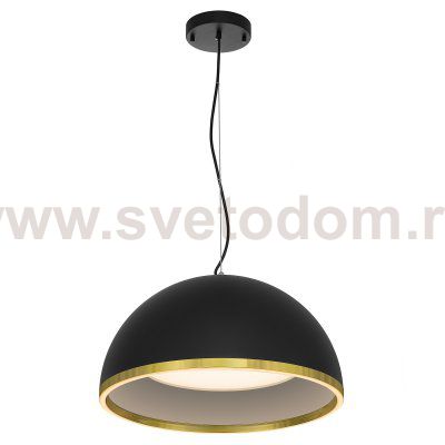 Citilux FLOOM CL736251 Светильник подвесной с пультом Чёрный+Золото