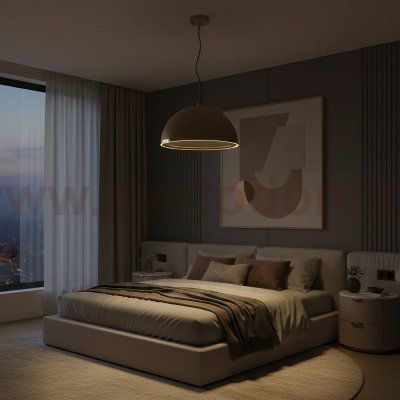 Citilux FLOOM CL736252 Светильник подвесной с пультом Бежевый+Золото