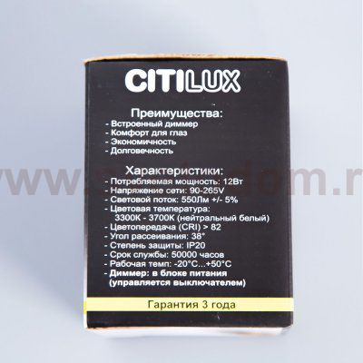 Светильник накладной Citilux CL7440103 Старк