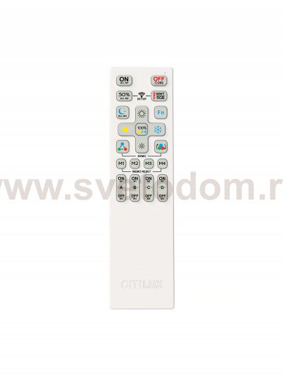 Citilux GENKA SMART CL756A142 LED RGB Умная люстра