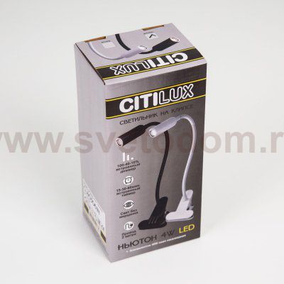 Лампа на прищепке Citilux CL803060N Ньютон