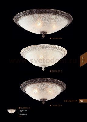 Люстра потолочная Maytoni CL908-03-W Geometry Pascal