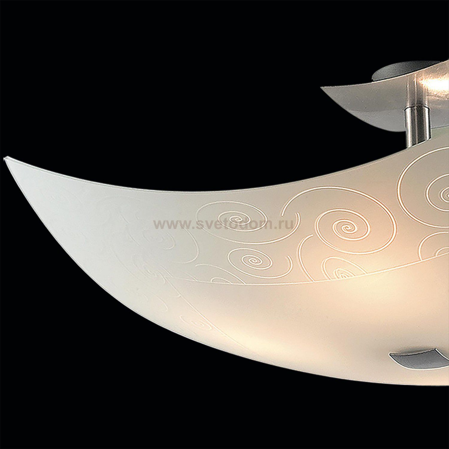 Светильник настенно-потолочный Citilux CL937112 Хром+Спирали