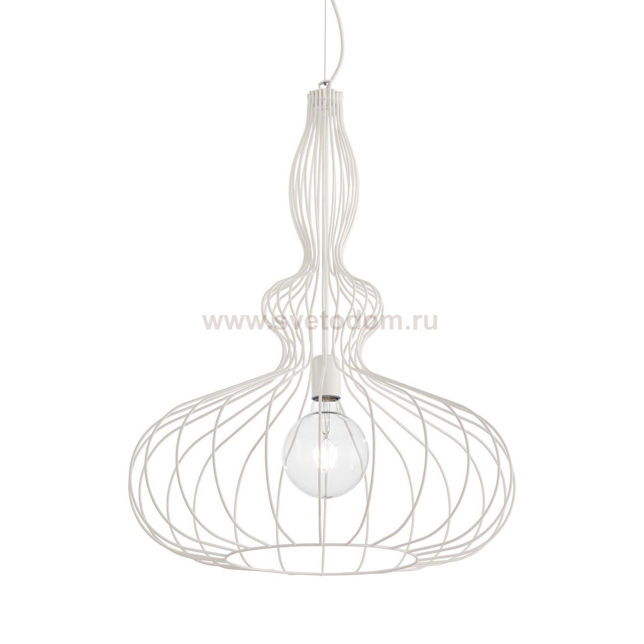 Подвесной светильник Ideal lux CLARISSA SP1 BIANCO (220604)