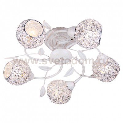 Люстра потолочная CLC0150560E27WH AJUR металл 5*60W E27