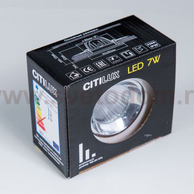Встраиваемый светильник Citilux CLD001KNW0 Альфа