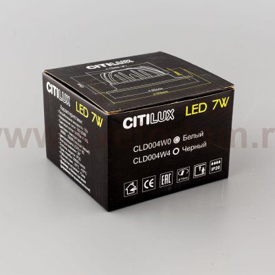Встраиваемый светильник Citilux CLD004W4 Гамма