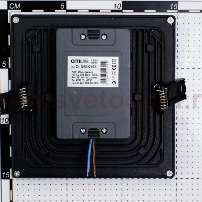 Встраиваемый светильник Citilux CLD50K152 Омега