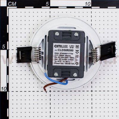 Встраиваемый светильник Citilux CLD50R080 Омега