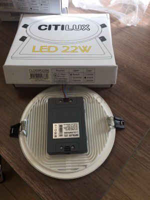 Встраиваемый светильник Citilux CLD50R220N Омега