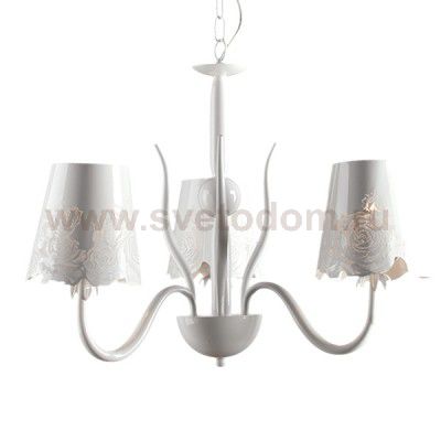 Люстра подвесная CLF0040360E14WH ROSE металл 3*E14 60W