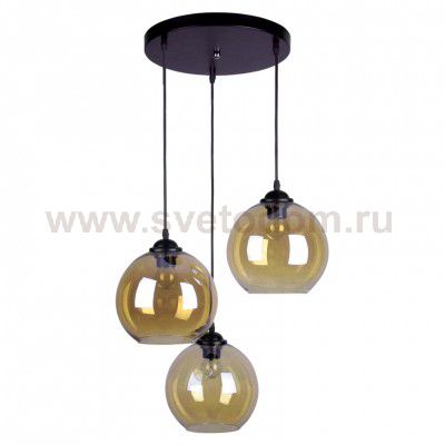 Светильник подвесной CLG0020360E27 металл, стекло 3*60W E27