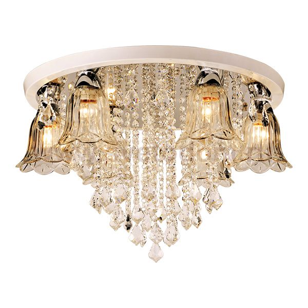 Люстра потолочная CLK0020660E27CH DIAMOND металл,стекло, хрусталь 6*E27*60W