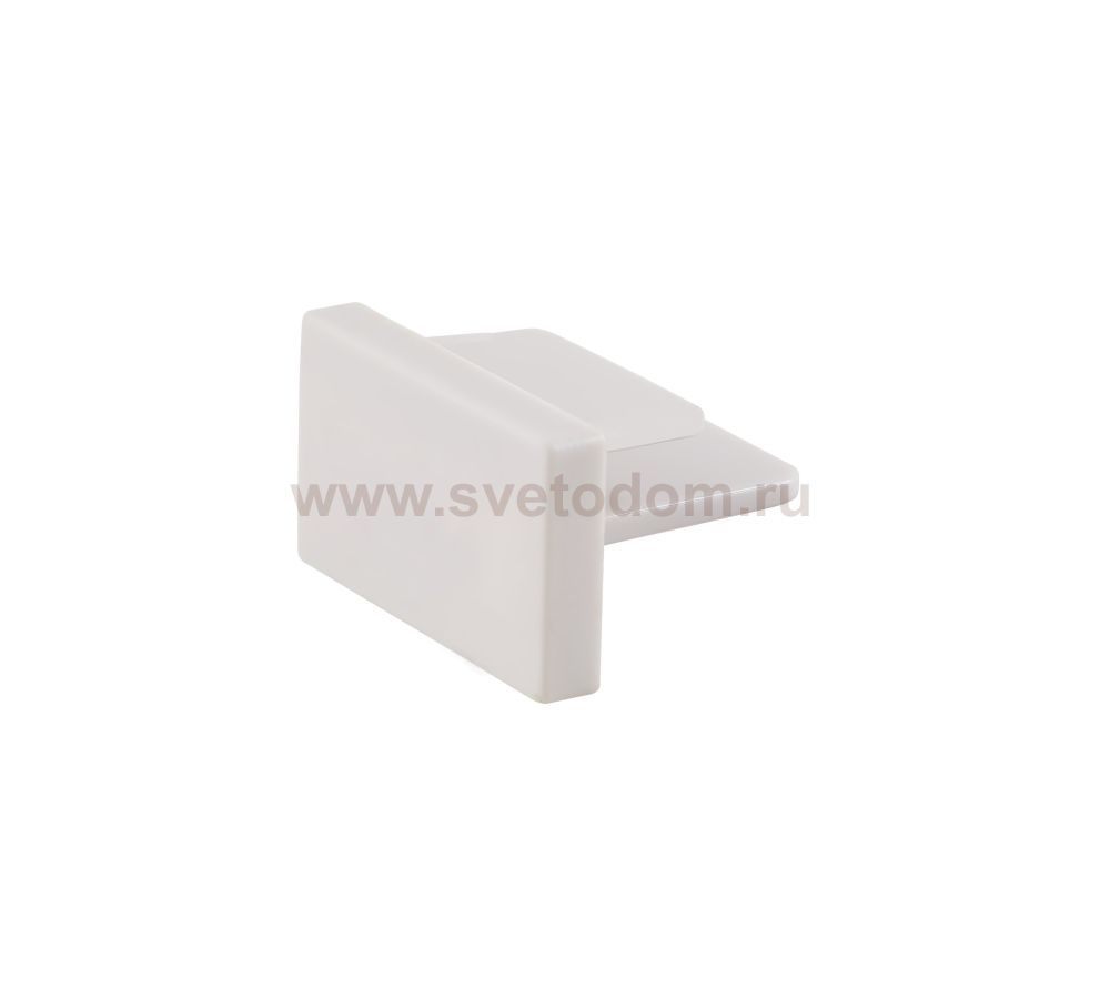 Заглушка для трека однофазного Crystal Lux CLT 0.210 02 WH (1408/011)