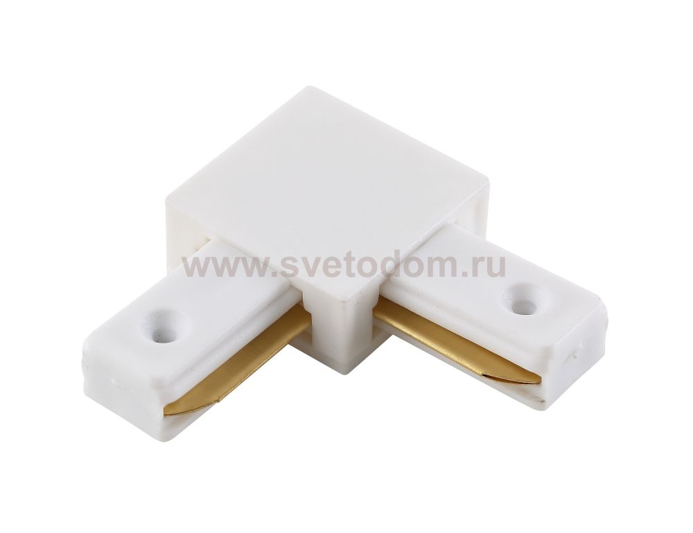 Соединитель L-образный (однофазный) Crystal Lux CLT 0.211 02 WH (1408/003)