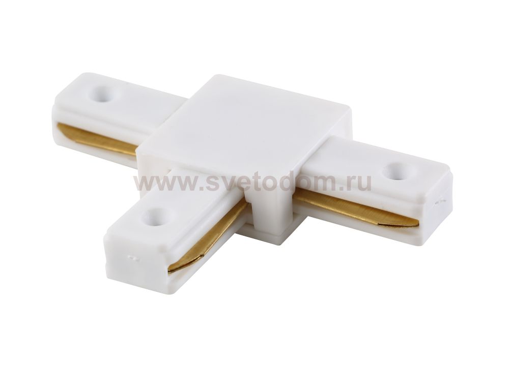 Соединитель T-образный (однофазный) Crystal Lux CLT 0.211 03 WH (1408/005)