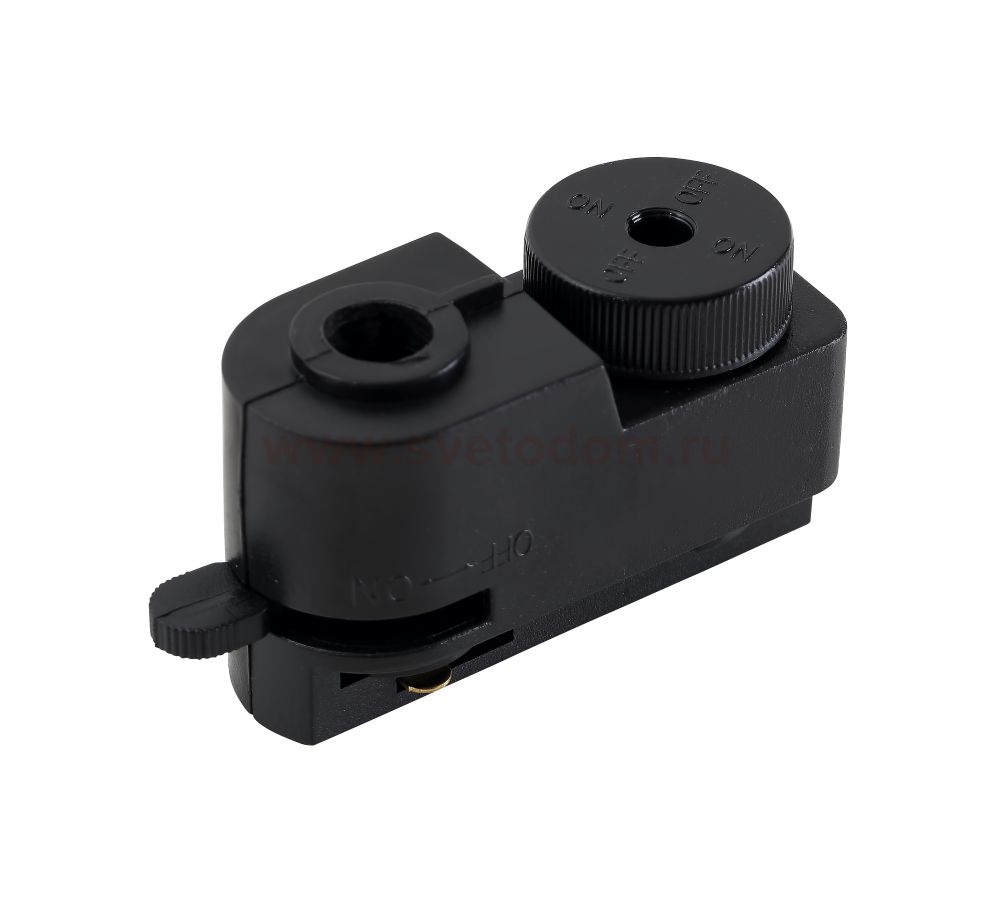 Адаптер для однофазного шинопровода Crystal Lux CLT 0.212 01 BL (1408/018)