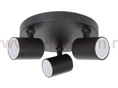 Светильник потолочный Crystal Lux CLT 017W3 D230 BL (1400/136)