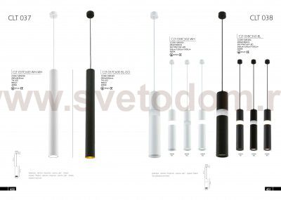 Светильник подвесной Crystal Lux CLT 037C600 BL-GO (1400/201)