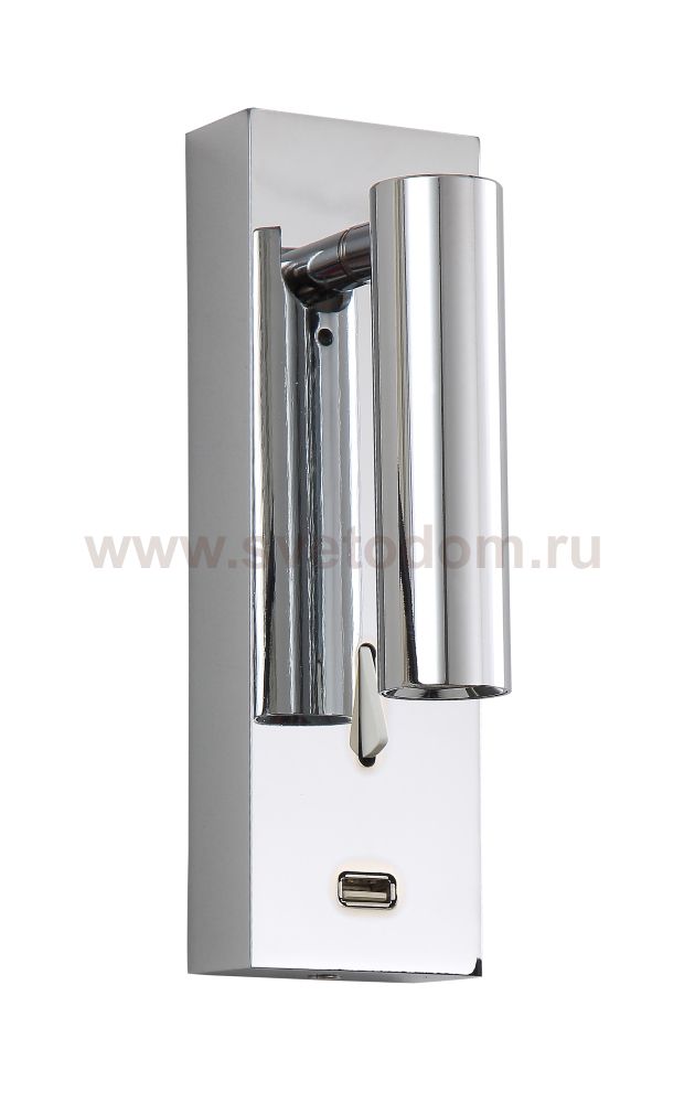 Светильник бра Crystal Lux CLT 210W USB CH (1400/470)