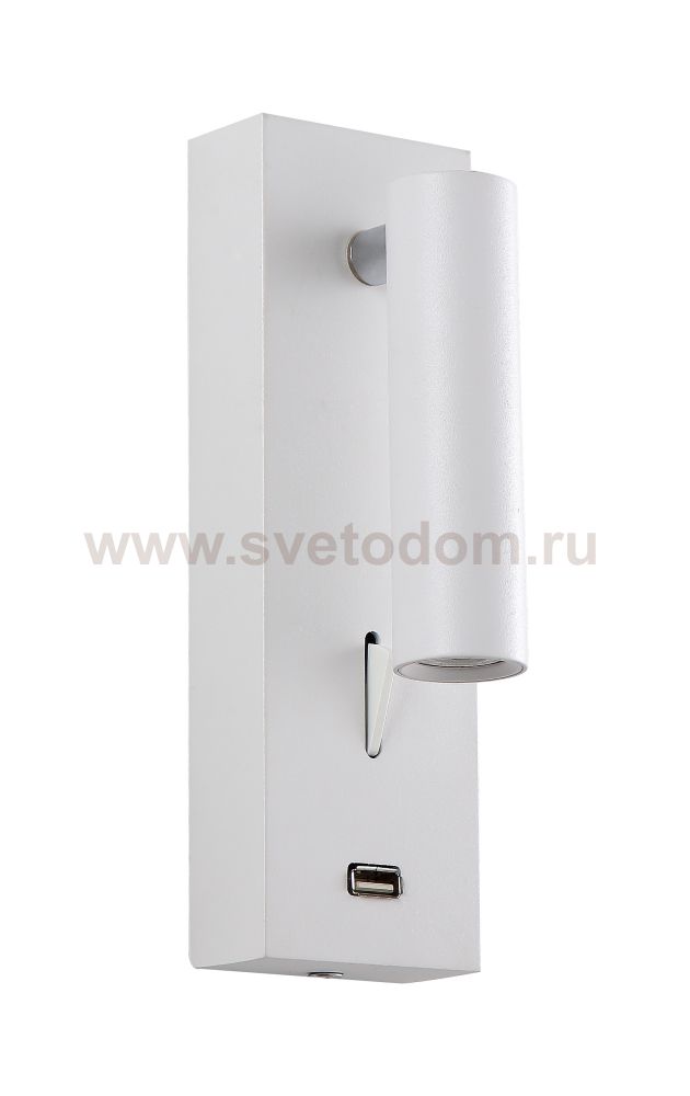 Светильник бра Crystal Lux CLT 210W USB WH (1400/468)