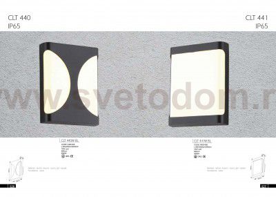 Светильник Crystal lux CLT 441W BL