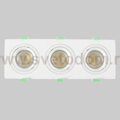 Светильник встроенный Crystallux CLT 002C3 WH V2 Invisia