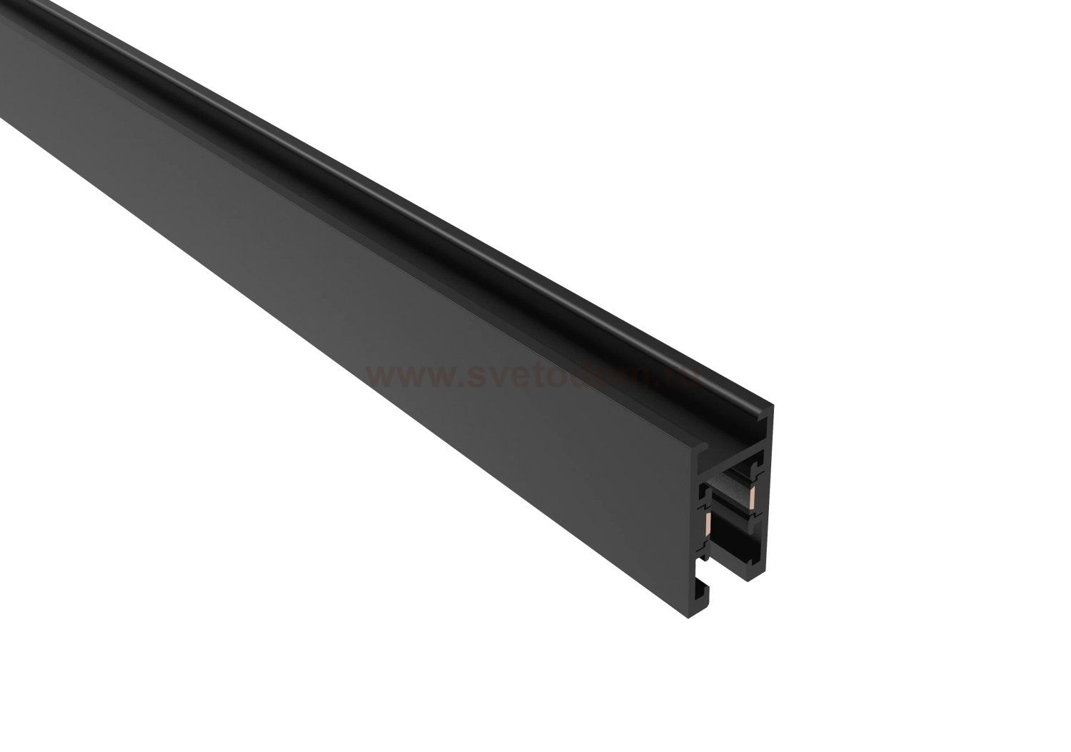 Шинопровод магнитный накладной Crystal Lux CLT 0.116 01 L2000 BL