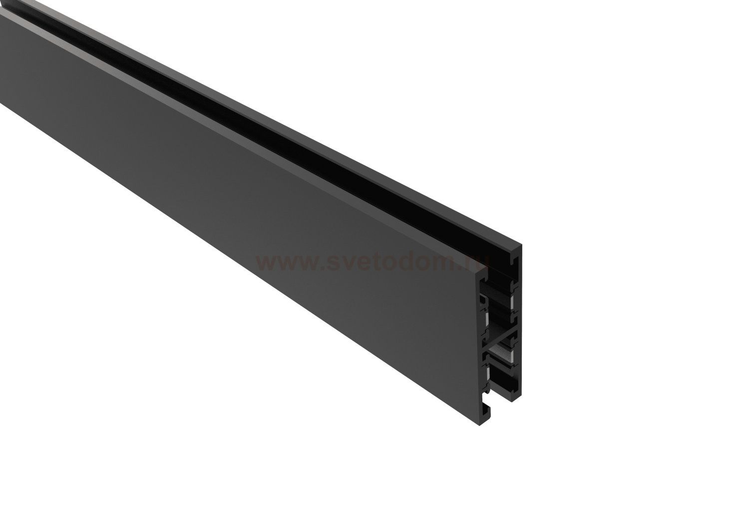 Шинопровод магнитный двусторонний Crystal Lux CLT 0.126 01 L2000 BL