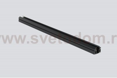 Встраиваемый трек 220V в натяжной ПВХ потолок Crystal Lux CLT 0.135 01 L2000 BL