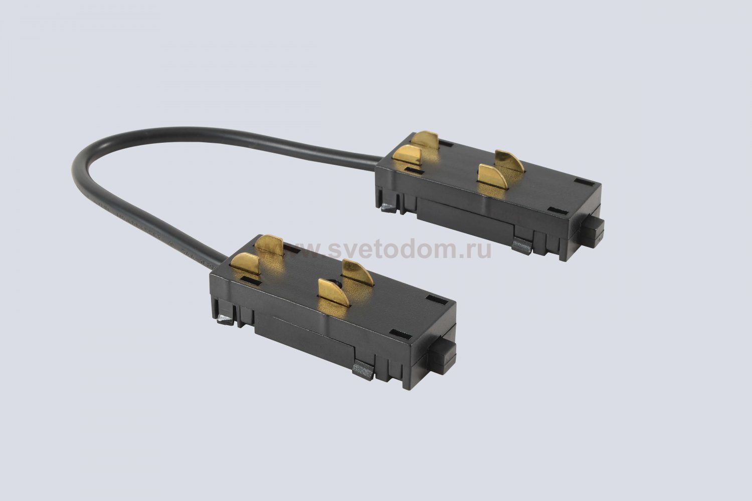 Соединитель угловой для шинопровода 220V Crystal Lux CLT 0.205 04 BL