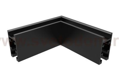Соединитель для магнитного накладного шинопровода угловой Crystal Lux CLT 0.216 04 BL