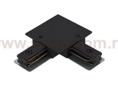 Соединитель L-образный (однофазный) для встраиваемого шинопровода Crystal Lux CLT 0.2211 03 BL (1408/030)