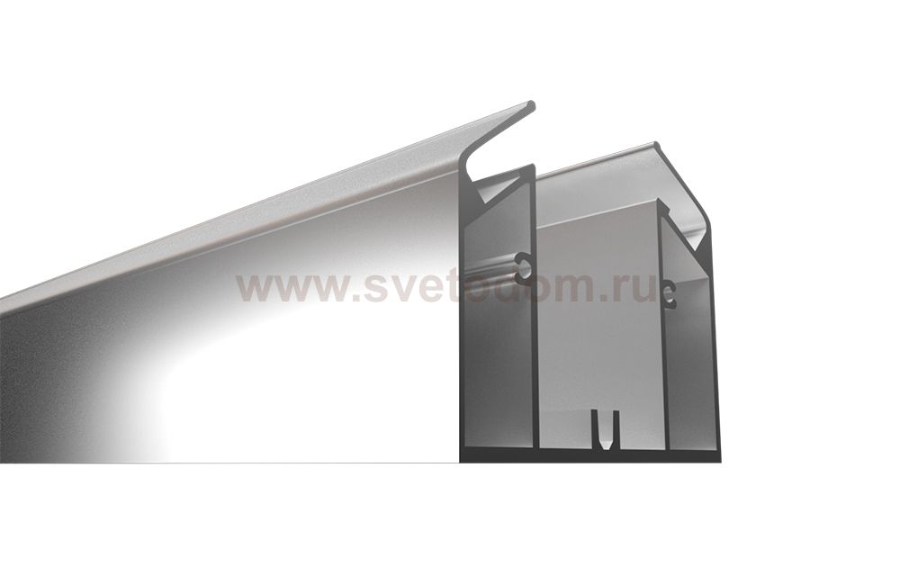 Профиль-адаптер для монтажа в натяжной потолок для магнитного шинопровода Crystal Lux CLT 0.223 05 3000 AL (1408/058)