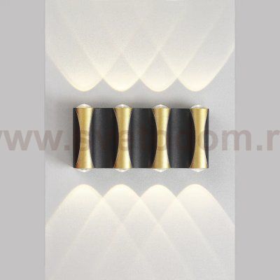 Светильник настенный бра Crystallux CLT 022W4 BL-GO 4000K CLT 022