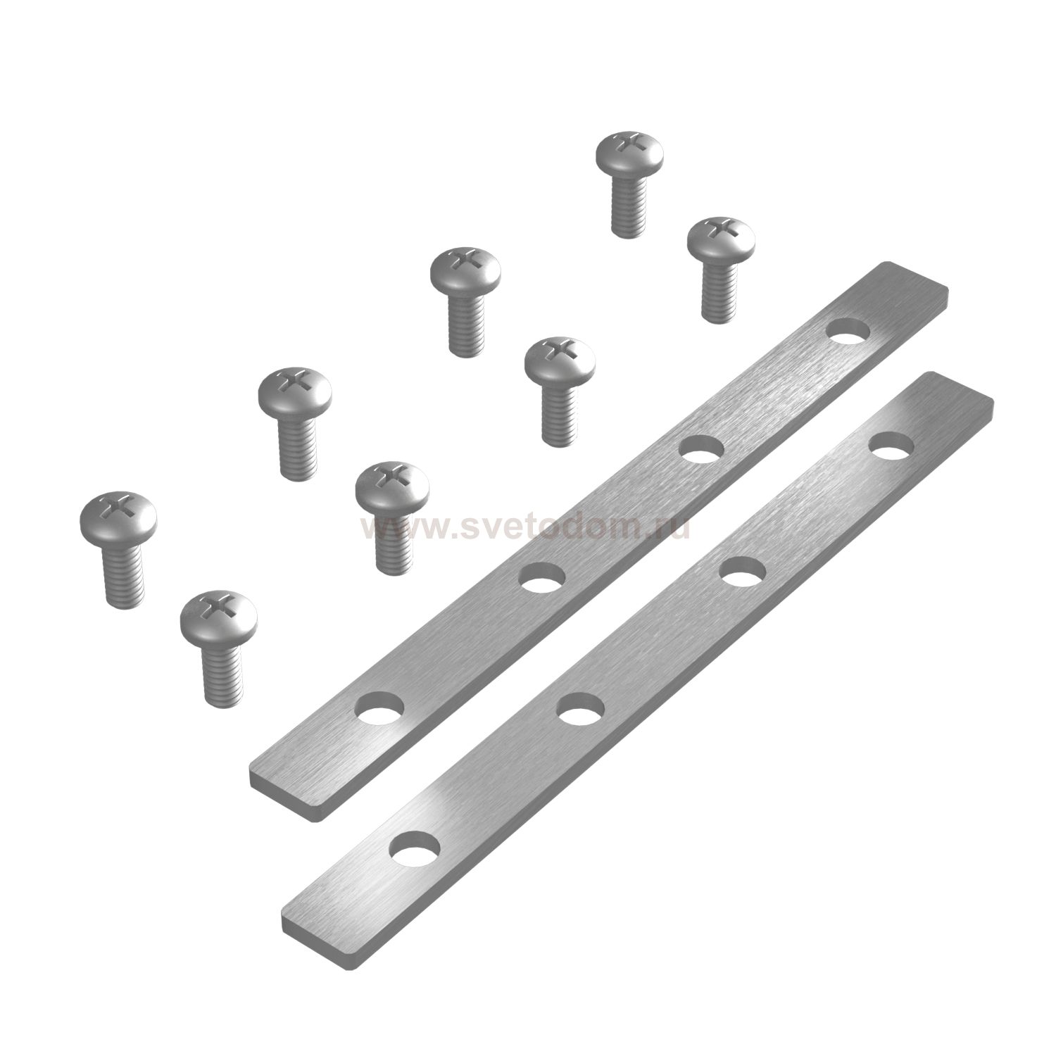 Планка соединитель для встраиваемого магнитного трека для натяжного потолка, в комплекте 2 шт. Crystallux CLT 0.233 04 SPACE