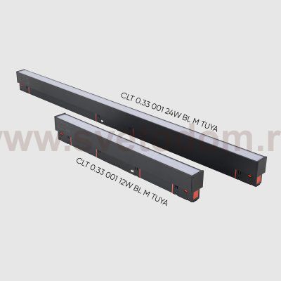 Светильник трековый магнитный Crystallux CLT 0.33 001 12W BL M TUYA Space Smart Home